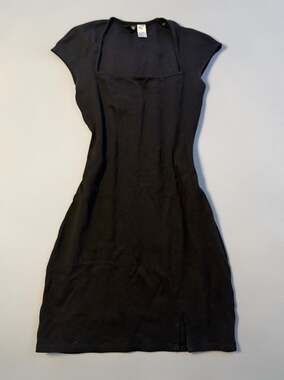 h and m corset dress H&M x Mugler + Corset-Style Mini Dress